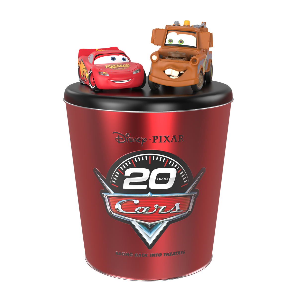 Cars 20th Anniversary 130oz Popcorn Bucket with Character Lid