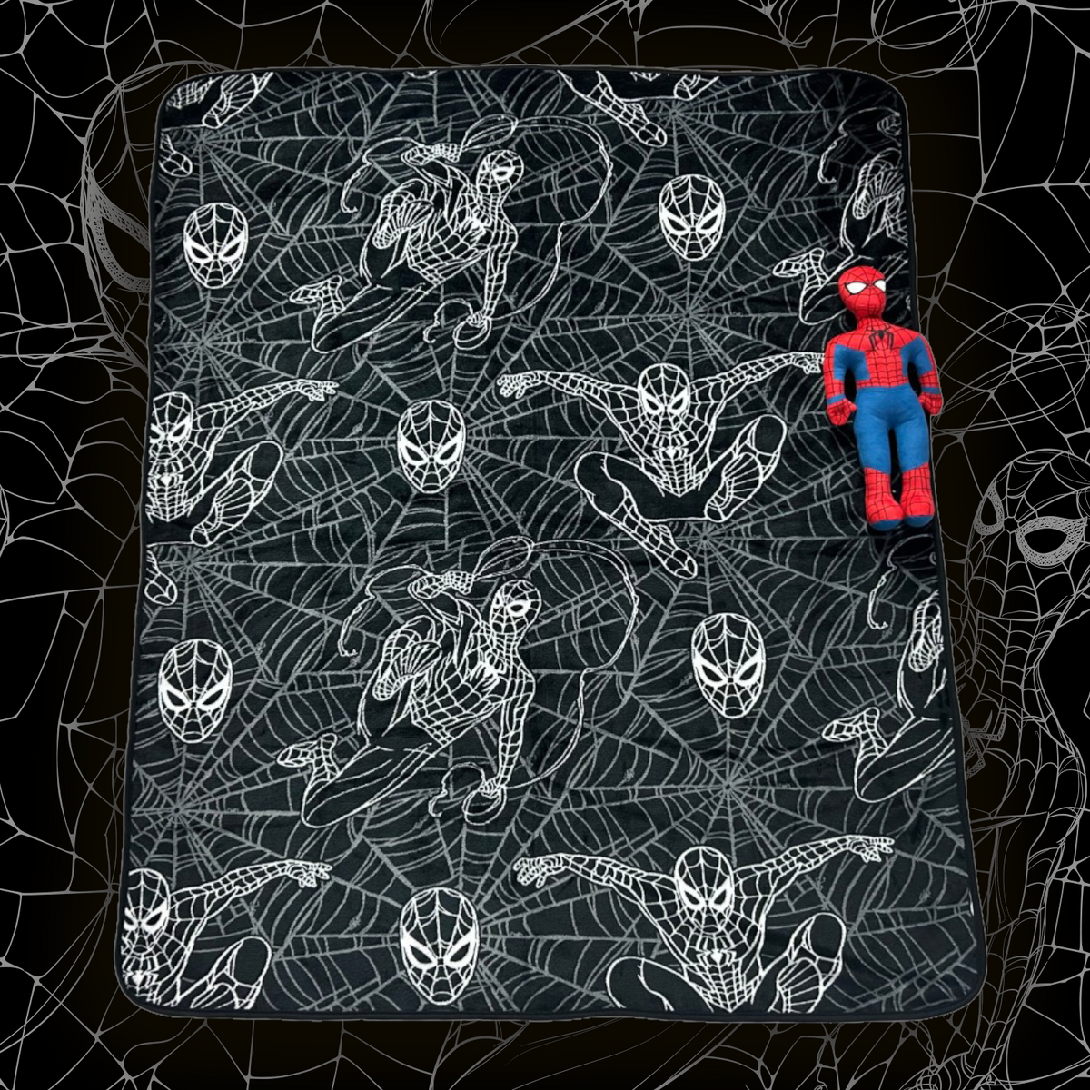 Spider-Man: Brand New Day Blanket & Spider-Man Plush